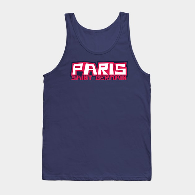 PARIS sg Fans Tank Top by lounesartdessin